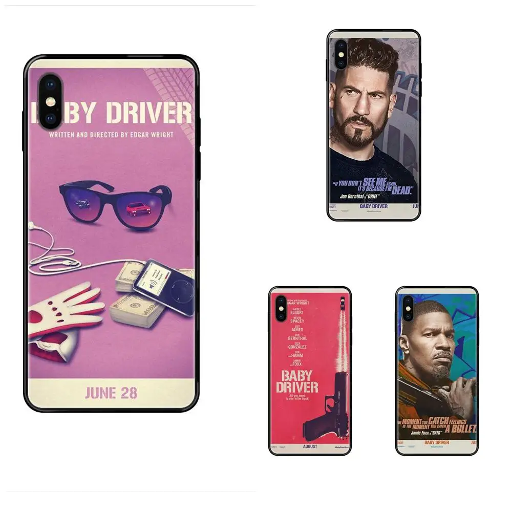 Для Xiaomi Redmi Note 4 5 5A 6 7 8T 9 9S Pro Max мягкие горячие продажи Funda Baby Driver Ansel Elgort | Мобильные
