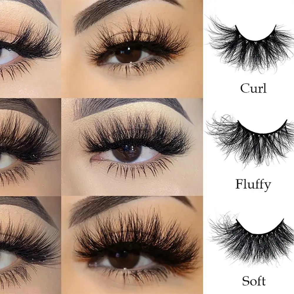 Ellazzle 1 Pair 25 mm Mink Eyelashes Fluffy Lashes Dramatic Messy Long False Eyelashes Makeup Wholesale 25mm 3d Mink Lashes
Ellazzle 1 Pair 25 mm Mink Eyelashes Fluffy Lashes Dramatic Messy Long False Eyelashes Makeup Wholesale 25mm 3d Mink Lashes