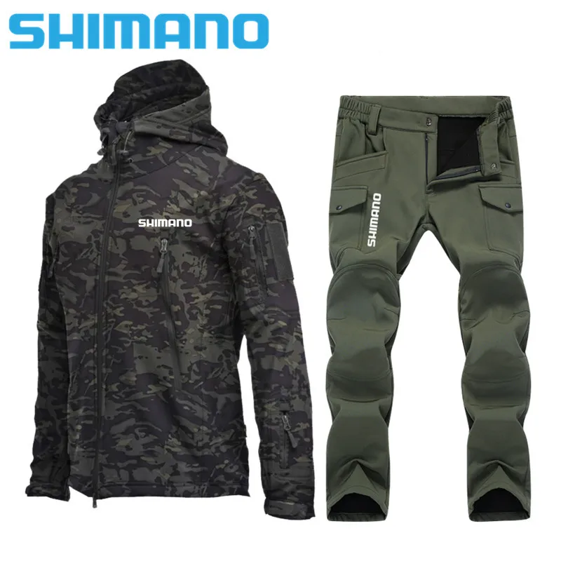 2022 Autumn Winter Shimano Fishing Clothing Waterproof Camouflage Warm Man Outdoor Fishing Jackets Softshell Fishing Clothes
2022 Autumn Winter Shimano Fishing Clothing Waterproof Camouflage Warm Man Outdoor Fishing Jackets Softshell Fishing Clothes