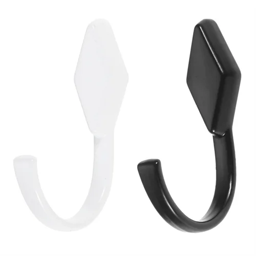 dophee 1/2pcs 50*31*15mm Black White Towel Hook Clothes Bag Hanger Hook Bath Accessories Wall Hook Kitchen Bathroom Storage 
dophee 1/2pcs 50*31*15mm Black White Towel Hook Clothes Bag Hanger Hook Bath Accessories Wall Hook Kitchen Bathroom Storage