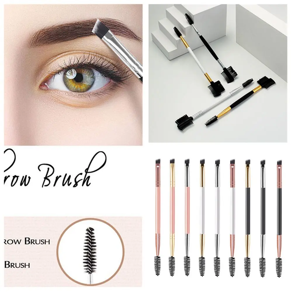 Professional Dual Purpose Multicolor Portable Eyebrow Comb Eyelash Curl Cosmetic Tools Makeup Brush
Professional Dual Purpose Multicolor Portable Eyebrow Comb Eyelash Curl Cosmetic Tools Makeup Brush
