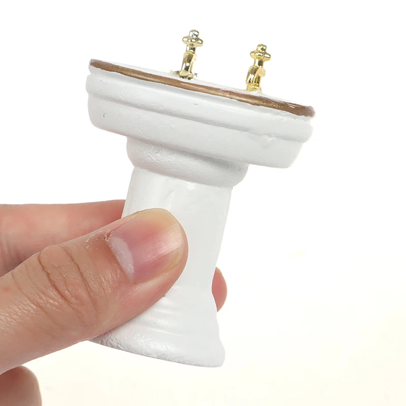 1/12 Scale Dollhouse Miniature Furniture Bathroom Washbasin Pretend Classic Toy Gift For Kids Girls Boys
1/12 Scale Dollhouse Miniature Furniture Bathroom Washbasin Pretend Classic Toy Gift For Kids Girls Boys