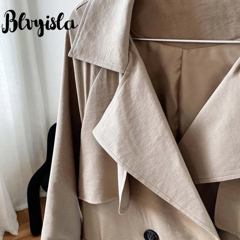 Retro Double Breasted 100cm Length Slim Trench Women Autumn Thin Formal Windbreaker Long Jacket Coats Tops
Retro Double Breasted 100cm Length Slim Trench Women Autumn Thin Formal Windbreaker Long Jacket Coats Tops