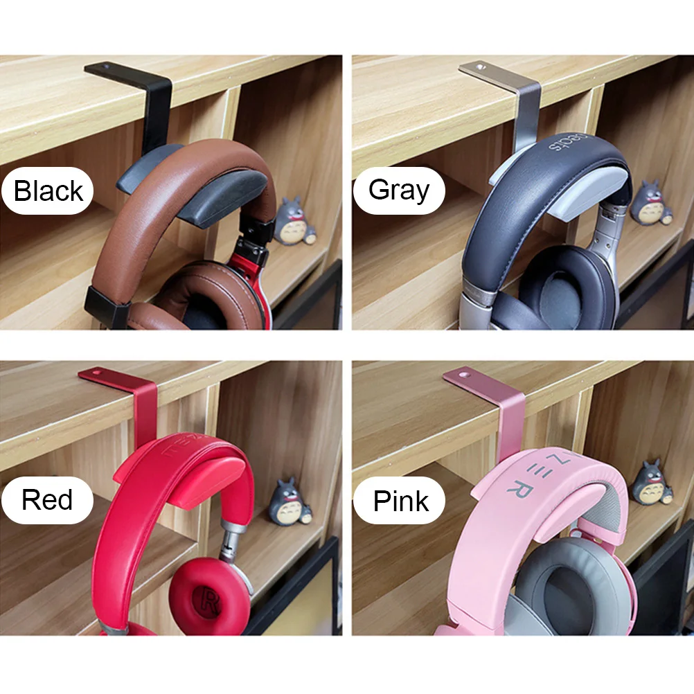 Metal Headset Rack Hooks Creative Headphone Holder Monitor Mount Headphone Hanger for Internet Cafe Home )
Metal Headset Rack Hooks Creative Headphone Holder Monitor Mount Headphone Hanger for Internet Cafe Home )
