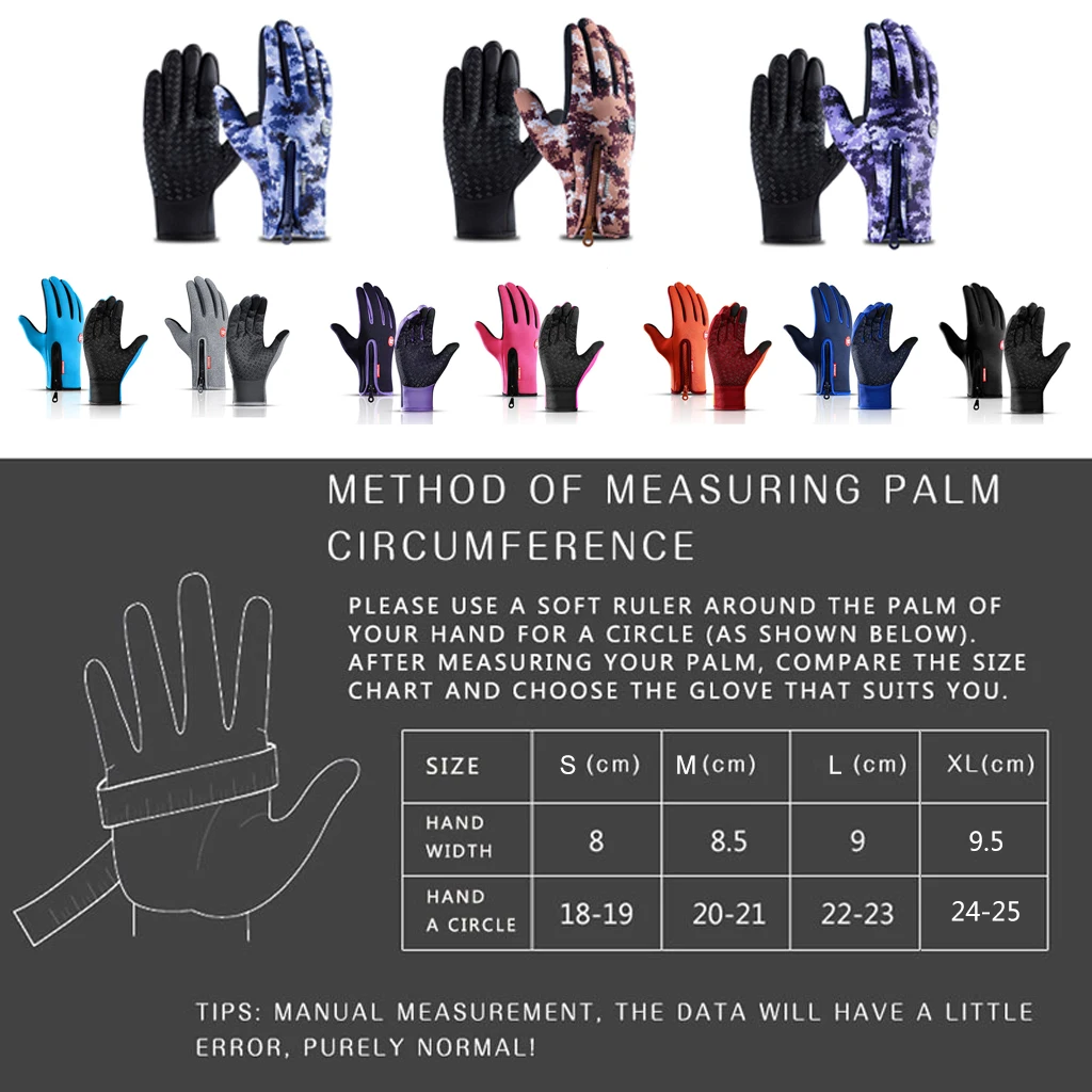 Winter Cycling Gloves Bicycle Warm Touchscreen Full Finger Gloves Waterproof Outdoor Bike Skiing Motorcycle Riding
Winter Cycling Gloves Bicycle Warm Touchscreen Full Finger Gloves Waterproof Outdoor Bike Skiing Motorcycle Riding