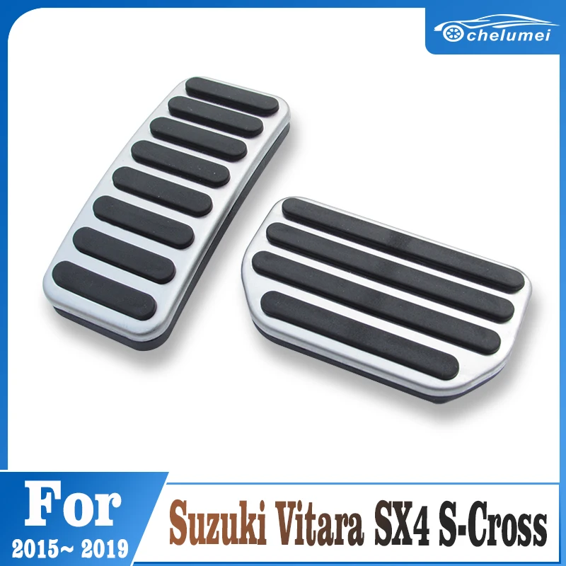 Car Accelerator Brake Clutch Fuel Foot Rest Pedals Cover For Suzuki Vitara SX4 S-Cross 2015-2018 2019 AT MT Retrofit Accessories
Car Accelerator Brake Clutch Fuel Foot Rest Pedals Cover For Suzuki Vitara SX4 S-Cross 2015-2018 2019 AT MT Retrofit Accessories