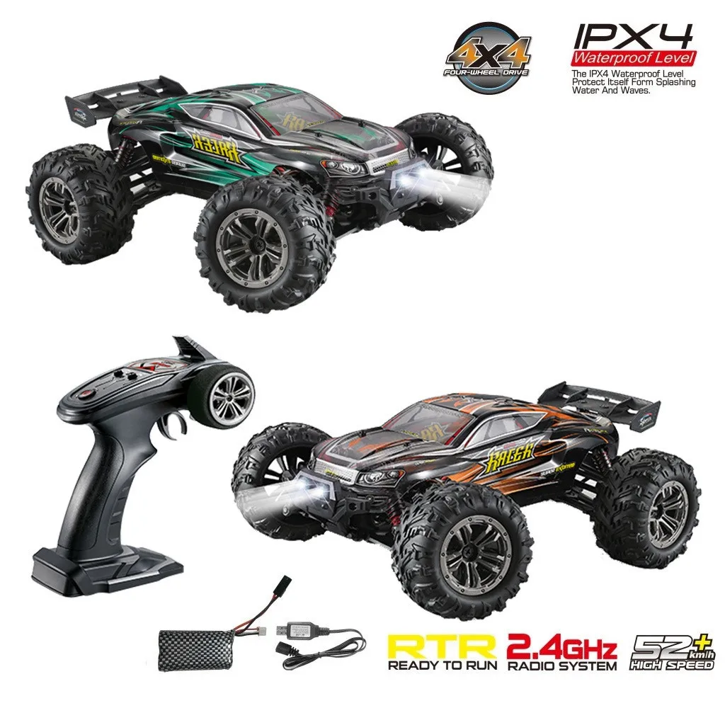 

Brushless Rc Car 4WD Q903 Rc Car Brushless 1:16 2.4G 4wd 52KM/H High-speed Off-road Truck RTR W/light Toys For Children Gifts