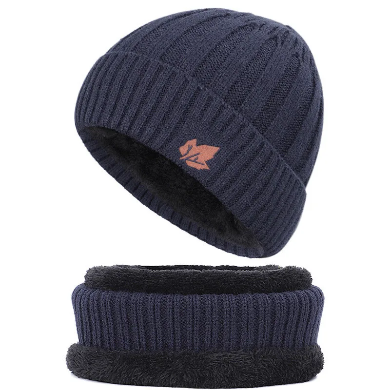 Maple Leaf Hat Men's Autumn and Winter Warm Knitted Woolen Hat Outdoor Cycling Bib Hood
Maple Leaf Hat Men's Autumn and Winter Warm Knitted Woolen Hat Outdoor Cycling Bib Hood