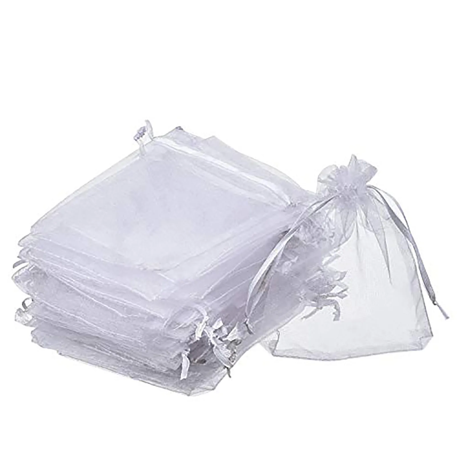 100PCS Solid Color Hard Yarn Gift Bags Organza Bag Mesh Wedding Candy Bag Pearl Yarn Storage Tulle Fabric Pouches Party Supplies
100PCS Solid Color Hard Yarn Gift Bags Organza Bag Mesh Wedding Candy Bag Pearl Yarn Storage Tulle Fabric Pouches Party Supplies