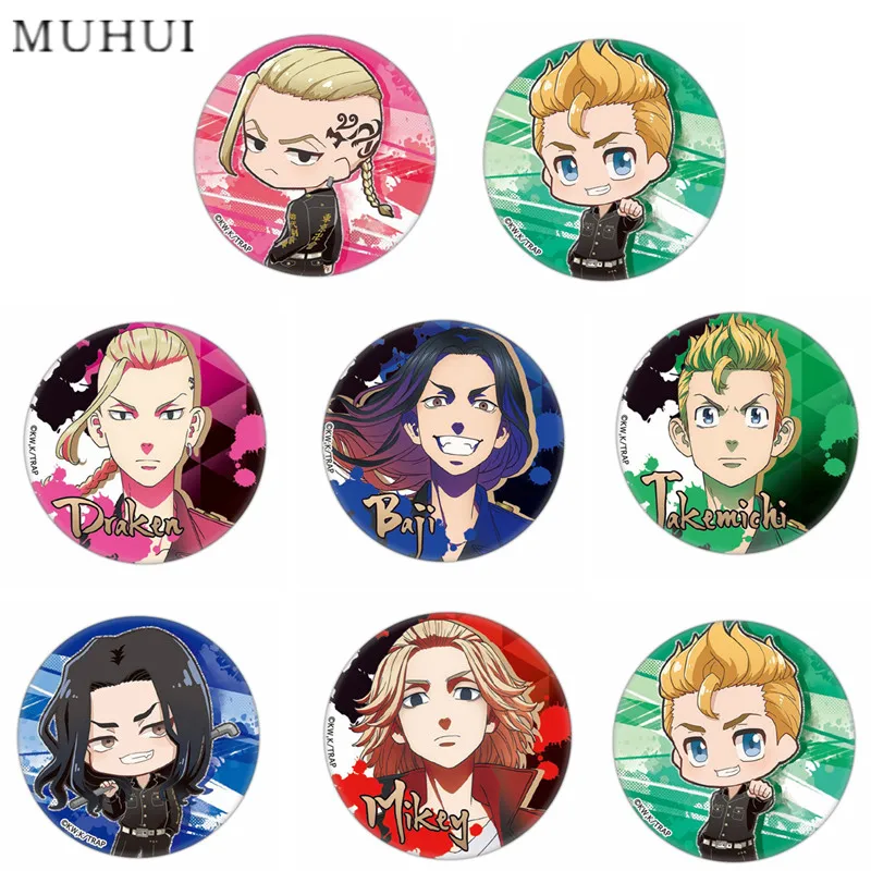 Anime Tokyo Revengers Cosplay Badge Brooch Pin Accessories For Clothes Backpack Decoration gift 
Anime Tokyo Revengers Cosplay Badge Brooch Pin Accessories For Clothes Backpack Decoration gift