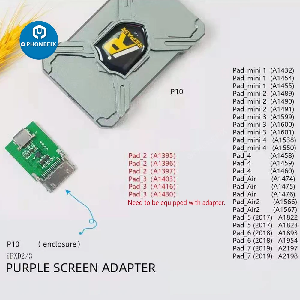 IRepair BOX P10/iBox не требует разборки считывания жесткого диска DFU для iPhone iPad кабель DCSD