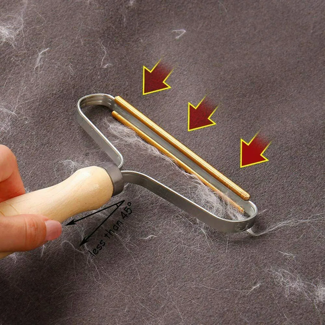 Reusable Lint Remover Wood And Metal For Removing Hair And Fur Manual Roller
Reusable Lint Remover Wood And Metal For Removing Hair And Fur Manual Roller