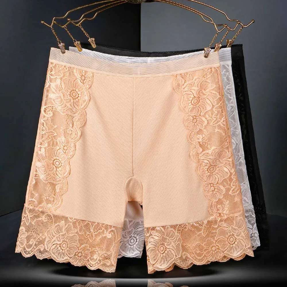 Plus Size Safety Shorts for Women Lace Thin Ice Silk Anti Chafing Thigh Women's Boxer Underwear Shorts Under Skirt
Plus Size Safety Shorts for Women Lace Thin Ice Silk Anti Chafing Thigh Women's Boxer Underwear Shorts Under Skirt
