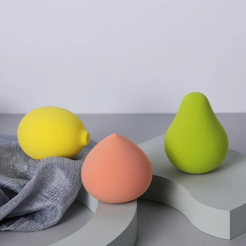 Beauty Egg Fruits Shape Water Drop Puff Makeup Puff Set Colorful Cushion Cosmestic Sponge Egg Tool Wet and Dry Use 1pack
Beauty Egg Fruits Shape Water Drop Puff Makeup Puff Set Colorful Cushion Cosmestic Sponge Egg Tool Wet and Dry Use 1pack