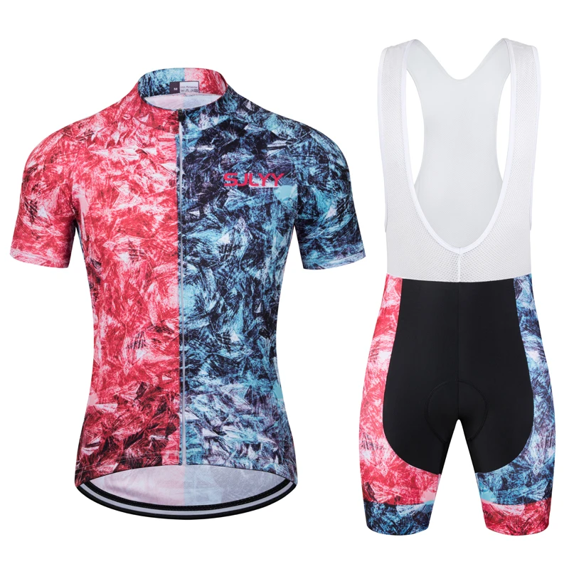 Summer Cycling Jersey Stes Team Racing Uniform Breathable Custom Mountain Bike Bicycle Suit Clothing Bib Shorts pants 9D Gel Pad
Summer Cycling Jersey Stes Team Racing Uniform Breathable Custom Mountain Bike Bicycle Suit Clothing Bib Shorts pants 9D Gel Pad
