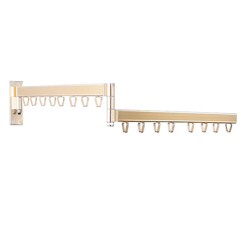 Wall-mounted Folding Clothes Rail Outdoor Balcony Multifunctional Clothes Hanger Invisible Folding Clothes Rack Retractable
Wall-mounted Folding Clothes Rail Outdoor Balcony Multifunctional Clothes Hanger Invisible Folding Clothes Rack Retractable