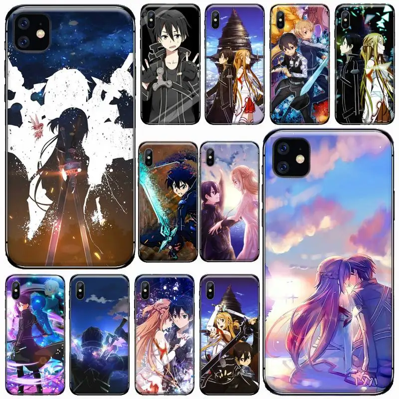Sword Art Online Kirito Anime Phone Case For iphone 12 11 13 7 8 6 s plus x xs xr pro max mini 
Sword Art Online Kirito Anime Phone Case For iphone 12 11 13 7 8 6 s plus x xs xr pro max mini