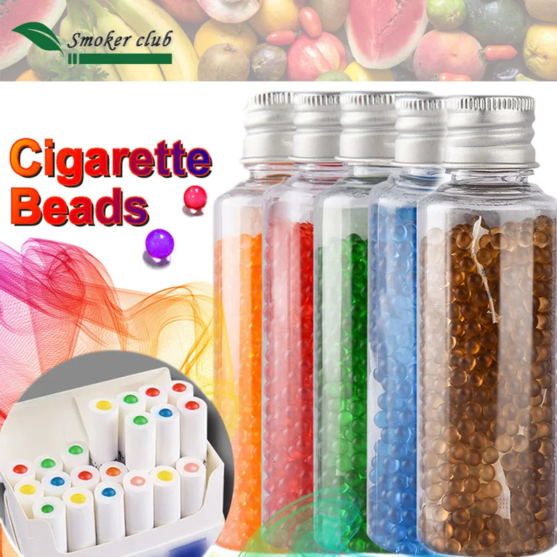 

1000PCS DIY Cigarettes Pops Beads For Tobacco Holder Filter Ice Mint Fruit Flavout Smoker Accessories