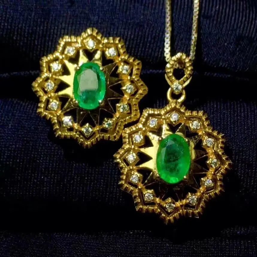 SHILOVEM 925 STERLING SILVER NATURAL EMERALD RINGS PENDANTS SEND NECKLACE FINE JEWELRY WEDDING CHRISTMAS GIFT LPTZ0406102AGML
SHILOVEM 925 STERLING SILVER NATURAL EMERALD RINGS PENDANTS SEND NECKLACE FINE JEWELRY WEDDING CHRISTMAS GIFT LPTZ0406102AGML