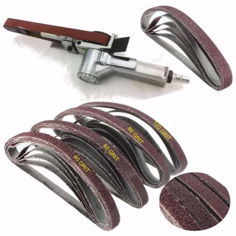 20 Pcs Sanding Belts Sand Paper 20x 13 X 457mm 40/60/80/120 Grit For Zirconia Alumina Polishing Abrasive Sander Polisher Parts
20 Pcs Sanding Belts Sand Paper 20x 13 X 457mm 40/60/80/120 Grit For Zirconia Alumina Polishing Abrasive Sander Polisher Parts