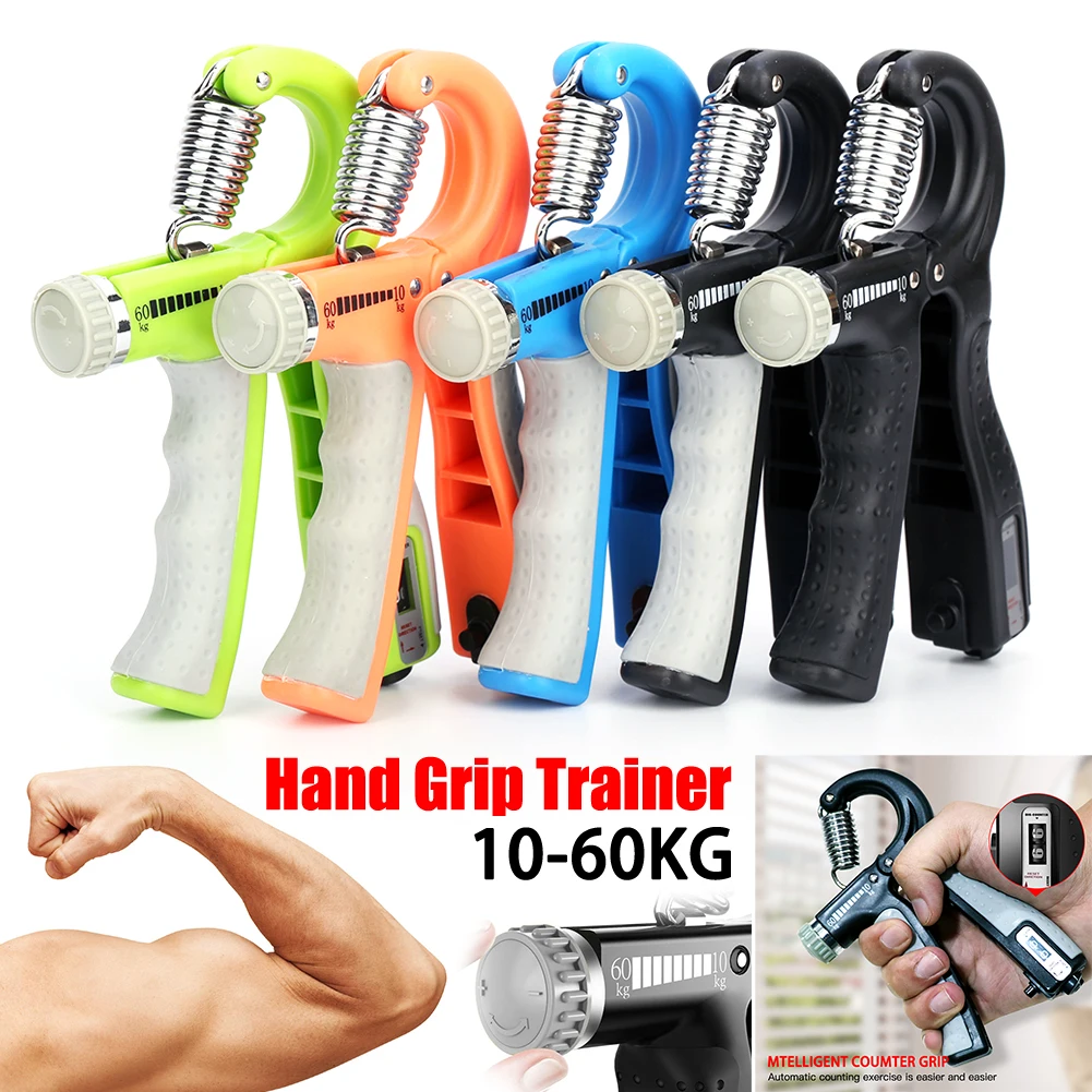 New R-Shape Adjustable Countable Hand Grip Strength Exercise Gripper With Counter Durable Hand Strength Exercise Fitness Tool
New R-Shape Adjustable Countable Hand Grip Strength Exercise Gripper With Counter Durable Hand Strength Exercise Fitness Tool