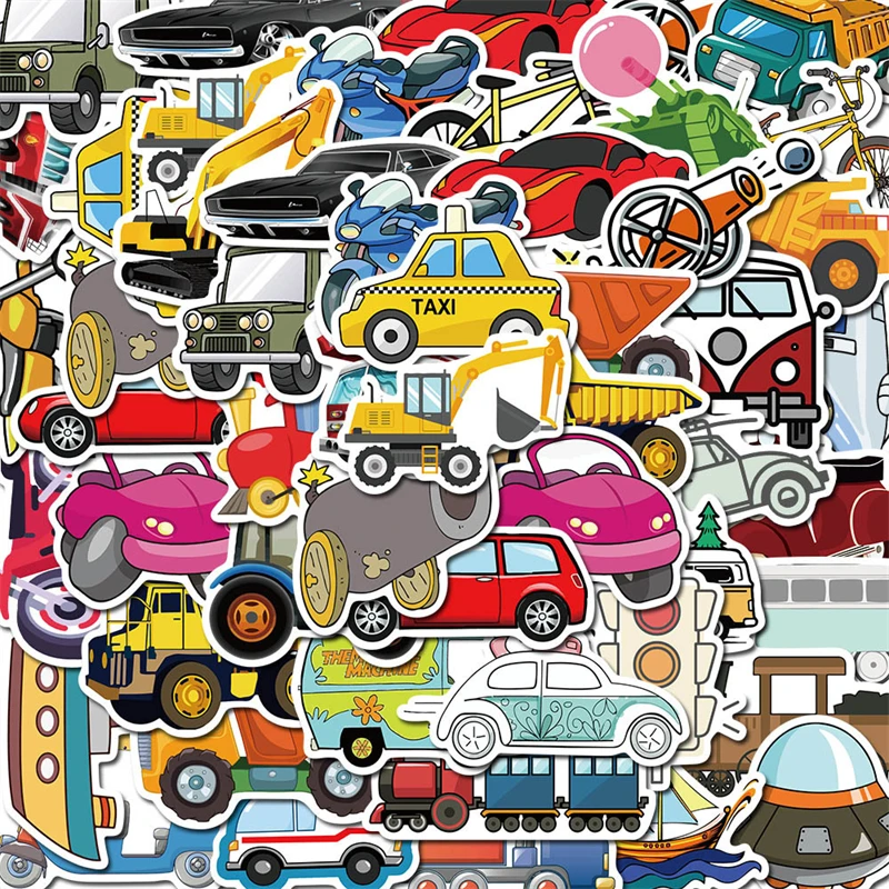 10/25/40 pcs Cartoon Car Sailing Transportation Graffiti Sticker Luggage Laptop Waterproof Children's Science Education Sticker
10/25/40 pcs Cartoon Car Sailing Transportation Graffiti Sticker Luggage Laptop Waterproof Children's Science Education Sticker