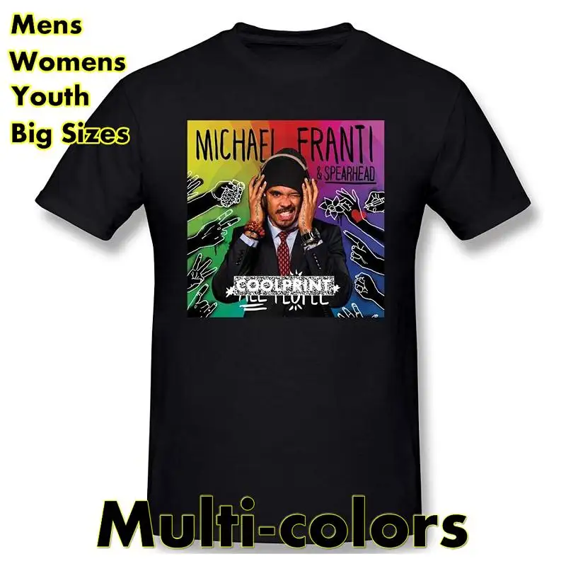 JohnnyKJayTee Men Michael Franti Poster T Shirts with Mens Black T Shirts Oversized Mens Fashion Originality Graphic Shirts 
JohnnyKJayTee Men Michael Franti Poster T Shirts with Mens Black T Shirts Oversized Mens Fashion Originality Graphic Shirts