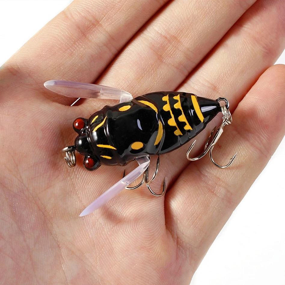 1pcs Simulation Cicada Hard Fake Bait Fishing Lure 5cm 6g Bionic Iscas Artificial Wobblers Crankbait Pesca Insect Pike Tackle
1pcs Simulation Cicada Hard Fake Bait Fishing Lure 5cm 6g Bionic Iscas Artificial Wobblers Crankbait Pesca Insect Pike Tackle