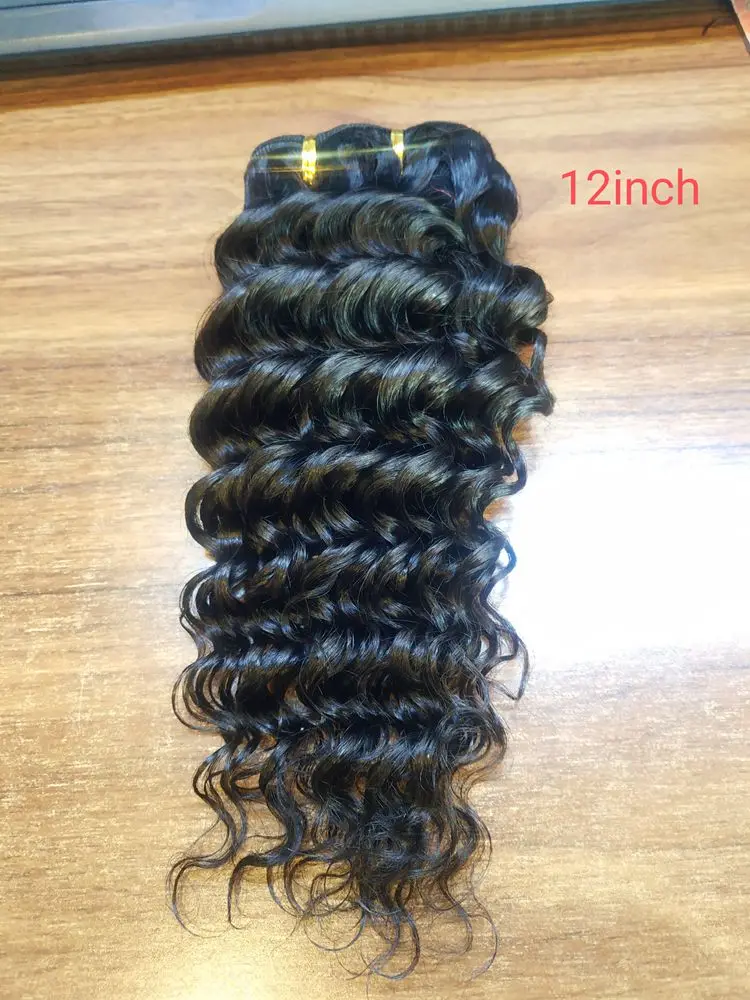 Yavida Brazilian Deep Curly Wave Human Hair Weave Bundles 3 PCS Natural Color 100% Human Hair Weaving Non-Remy Hair Extension
Yavida Brazilian Deep Curly Wave Human Hair Weave Bundles 3 PCS Natural Color 100% Human Hair Weaving Non-Remy Hair Extension
