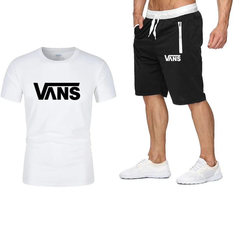 Men 's Casual Short-sleeved Suit Cotton T- Shirt Pants Two - Piece Wicking and Breathable Running Wear 2021 Summer Daily 
Men 's Casual Short-sleeved Suit Cotton T- Shirt Pants Two - Piece Wicking and Breathable Running Wear 2021 Summer Daily