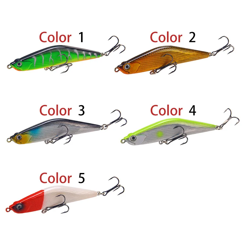 New 2021 1Pcs Luya Bait Submersible Pencil 9cm 15g Long Shot Shore Cast Trembling Lure Clever Mouth Bass Eel Bait Fishing Gear
New 2021 1Pcs Luya Bait Submersible Pencil 9cm 15g Long Shot Shore Cast Trembling Lure Clever Mouth Bass Eel Bait Fishing Gear