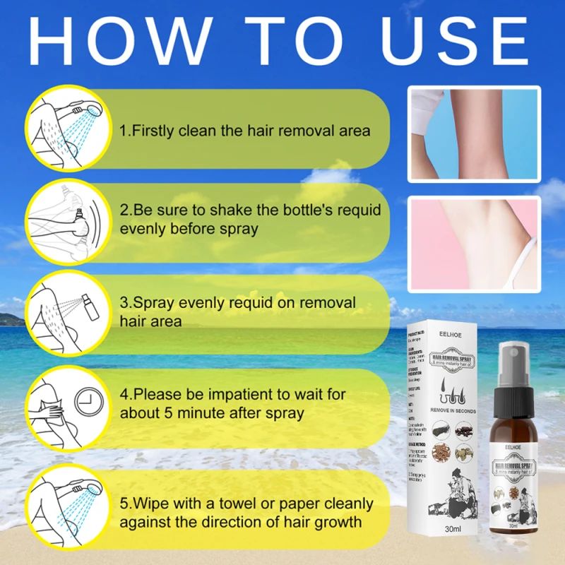 30ml Hair Removal Spary Painless Hair Remover For Armpit Legs Arms Skin Care All Body Care Depilatory Cream For Men Women TSLM1
30ml Hair Removal Spary Painless Hair Remover For Armpit Legs Arms Skin Care All Body Care Depilatory Cream For Men Women TSLM1