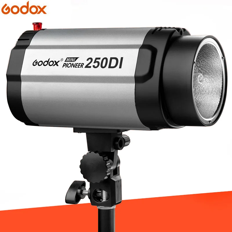 

Godox 250DI 250ws 220V/110V Mini Master Photo Studio Flash Monolight Photography Strobe light with Lamp Head for DSLR Camera