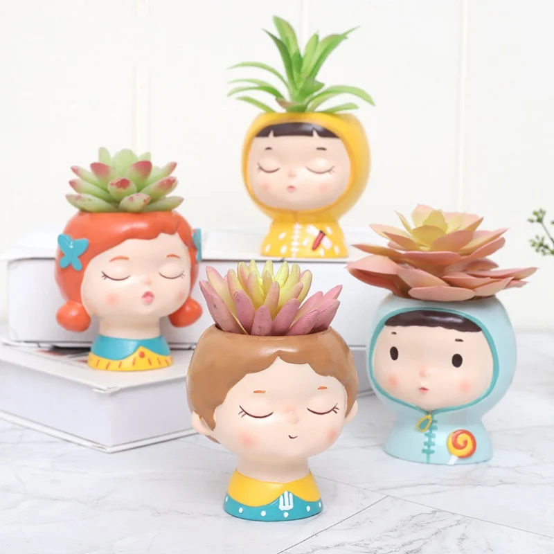 HOT Home Enamel Flowerpot Cute Cartoon Girl Succulent Plant Flowerpot Desk Handicraft Bonsai Decoration
HOT Home Enamel Flowerpot Cute Cartoon Girl Succulent Plant Flowerpot Desk Handicraft Bonsai Decoration