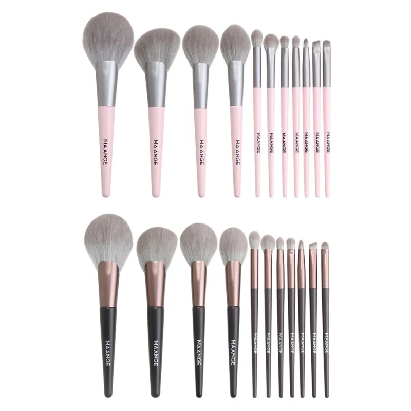 11 PCS Wooden Foundation Eyebrow Eyeshadow Professional Makeup Brushes Set Multifunctional Cosmetic Brush Make Up Brushes
11 PCS Wooden Foundation Eyebrow Eyeshadow Professional Makeup Brushes Set Multifunctional Cosmetic Brush Make Up Brushes