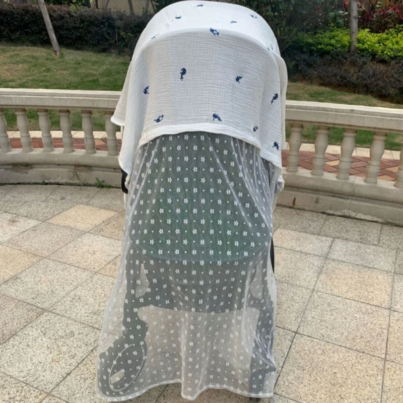 Baby Stroller Cover Breathable Mesh Mosquitoes Net Gauze Sunshade Windshield Sunscreen Curtain
Baby Stroller Cover Breathable Mesh Mosquitoes Net Gauze Sunshade Windshield Sunscreen Curtain