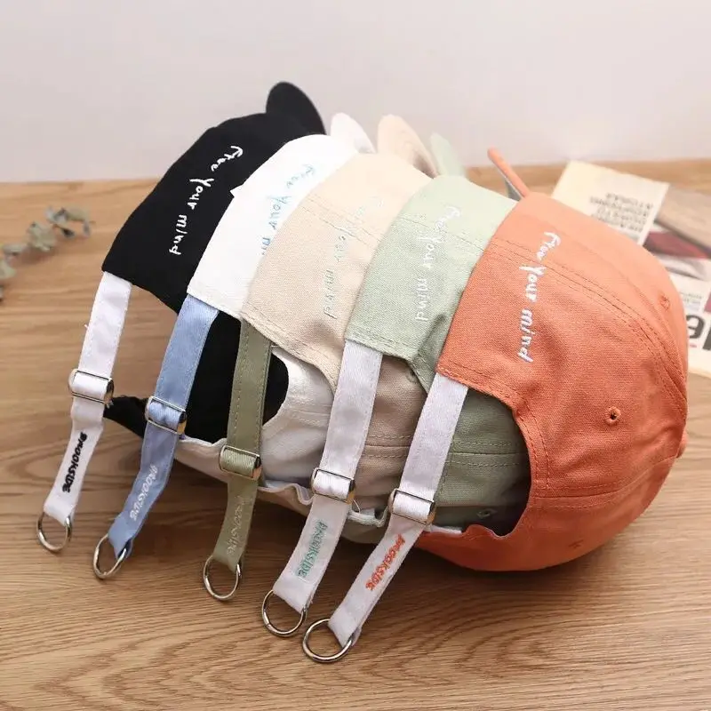 Baseball Cap Solid Color Autumn New Hat Japanese Cotton Embroidery Letters Women Cap Adjustable Sports Men Cap Fashion Shade Hat
Baseball Cap Solid Color Autumn New Hat Japanese Cotton Embroidery Letters Women Cap Adjustable Sports Men Cap Fashion Shade Hat