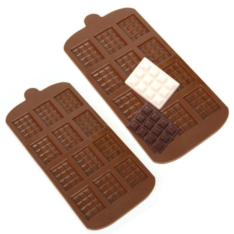 1pc Kitchen Silicone Mold 12 Cells Chocolate Mold Fondant Patisserie Candy Bar Mould Muffin Cake Baking Mold Kitchen Accessories
1pc Kitchen Silicone Mold 12 Cells Chocolate Mold Fondant Patisserie Candy Bar Mould Muffin Cake Baking Mold Kitchen Accessories