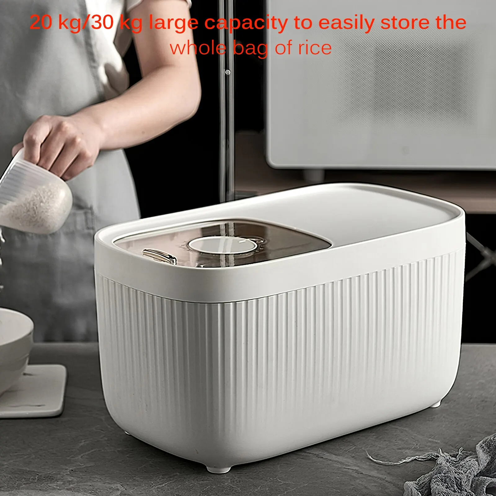 Rice Storage Container Kitchen Organization Food Grain Storage Box Bucket Collection Moisture-Proof Sealed Household Box
Rice Storage Container Kitchen Organization Food Grain Storage Box Bucket Collection Moisture-Proof Sealed Household Box