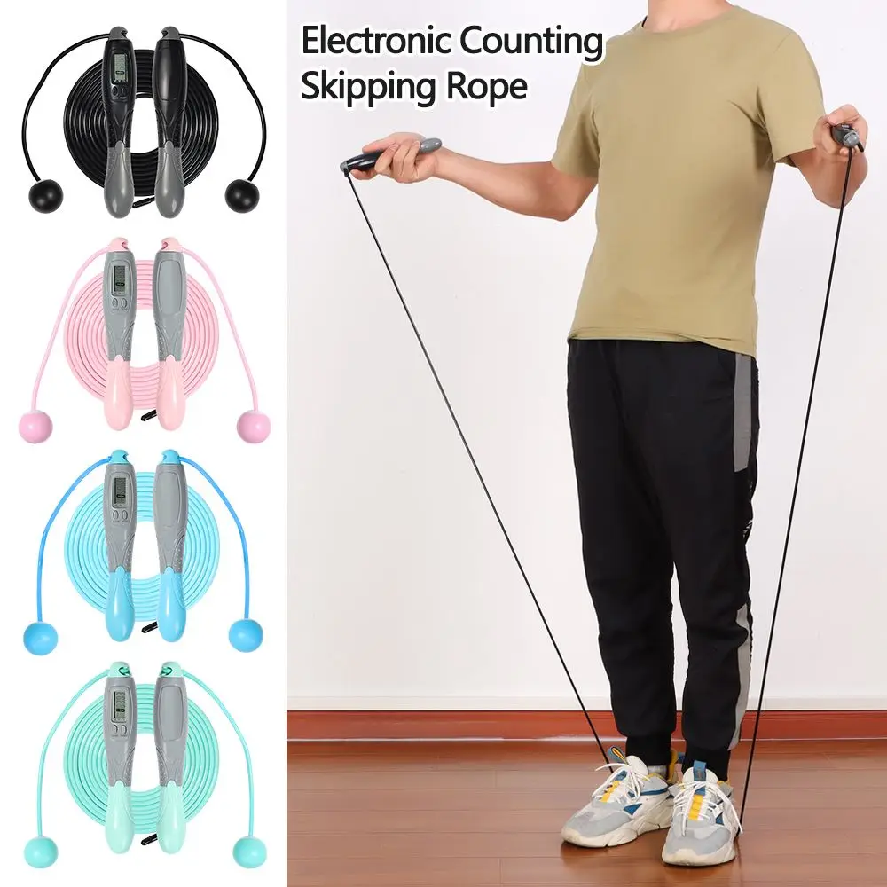 Weight-bearing With Rope Ball Skipping Rope Anti-Slip Counter Jump Rope Smart Electronic Digital
Weight-bearing With Rope Ball Skipping Rope Anti-Slip Counter Jump Rope Smart Electronic Digital