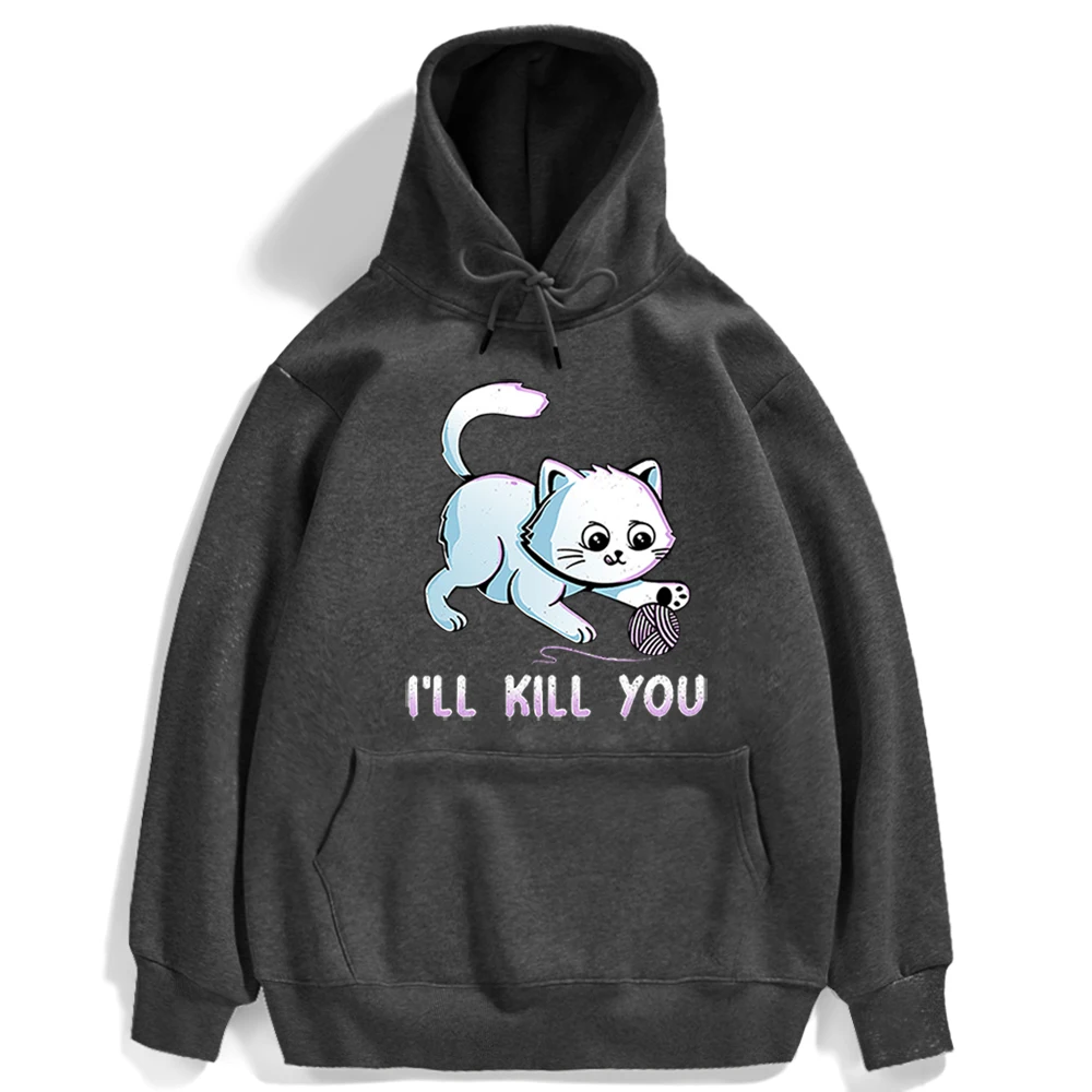 Худи с белым котом играет с мячом из пряжи худи креативное флисовое худи свободная флисовая толстовка осенний пуловер Одежда
Худи с белым котом играет с мячом из пряжи худи креативное флисовое худи свободная флисовая толстовка осенний пуловер Одежда