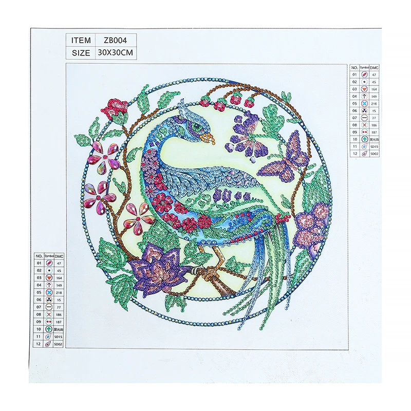 Creative DIY Diamond Painting Artificial Jewelry Cross Stitch Set 5D Peacock Fairy Mosaic Art Picture of Rhinestones Home Decor
Creative DIY Diamond Painting Artificial Jewelry Cross Stitch Set 5D Peacock Fairy Mosaic Art Picture of Rhinestones Home Decor