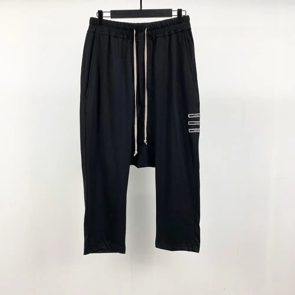Owen Seak Men Casual Harem Gothic Pants Cotton High Street Wear Men's Clothing Hip Hop Sweatpants Summer Cross Loose Black Pants
Owen Seak Men Casual Harem Gothic Pants Cotton High Street Wear Men's Clothing Hip Hop Sweatpants Summer Cross Loose Black Pants