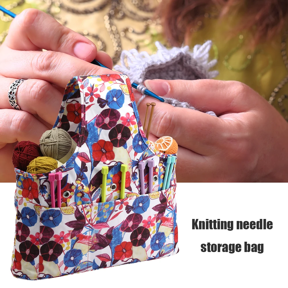DIY Knitting Needles Storage Bags Crochet Bag Ergonomic Crochet Hooks Holder Sewing Tools Organizer Accessories
DIY Knitting Needles Storage Bags Crochet Bag Ergonomic Crochet Hooks Holder Sewing Tools Organizer Accessories