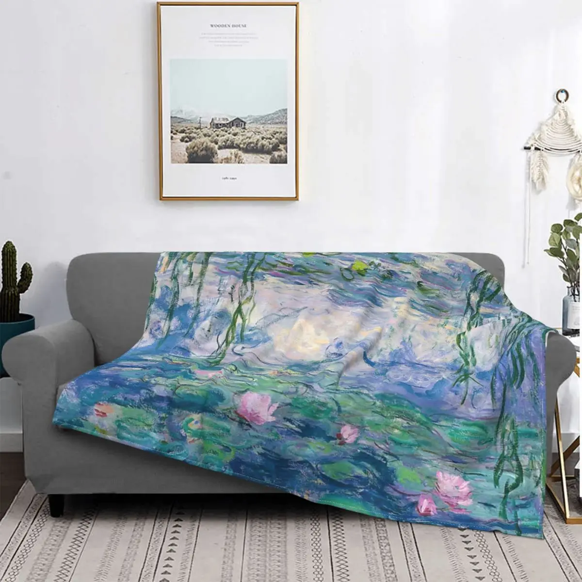 Water Lilies Claude Monet Fine Art Blanket Bedspread Bed Plaid Blanket Anime Plaid Kawaii Blanket Quilts And Quilt 
Water Lilies Claude Monet Fine Art Blanket Bedspread Bed Plaid Blanket Anime Plaid Kawaii Blanket Quilts And Quilt