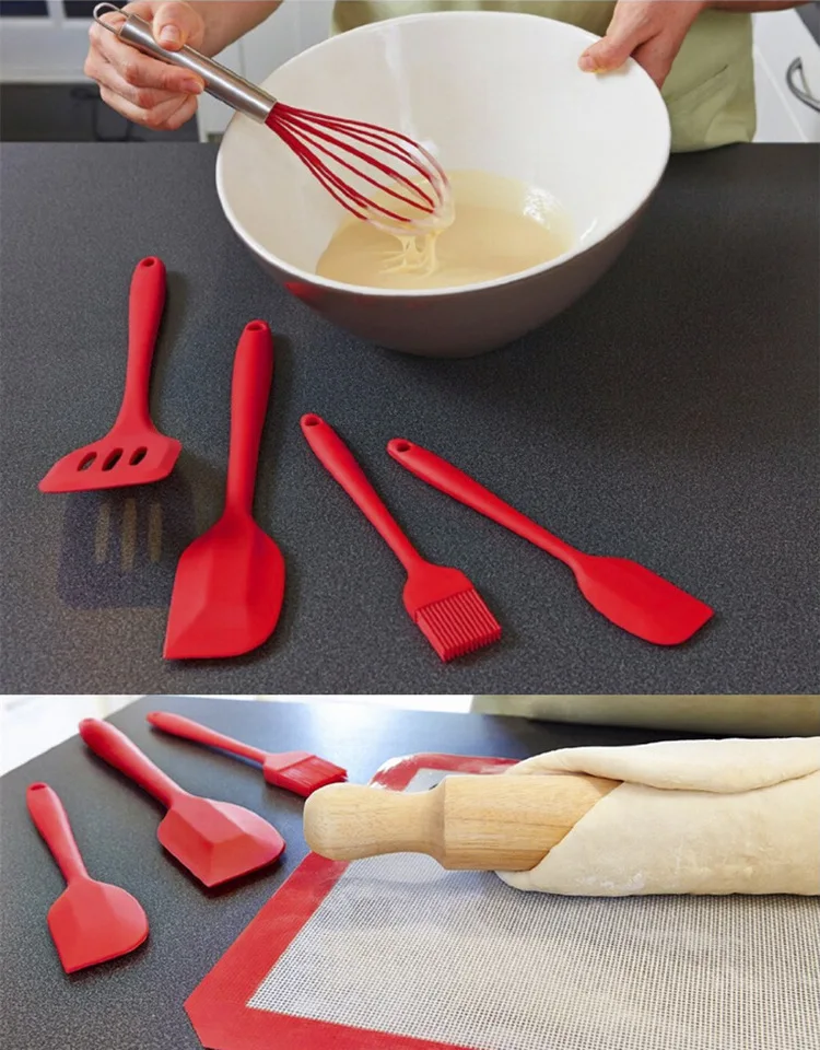 Baking Kit Kitchen Utensils Baking Tool Set 5-piece Set Silicone Kitchenware Silicone Scraper Cake Tool
Baking Kit Kitchen Utensils Baking Tool Set 5-piece Set Silicone Kitchenware Silicone Scraper Cake Tool