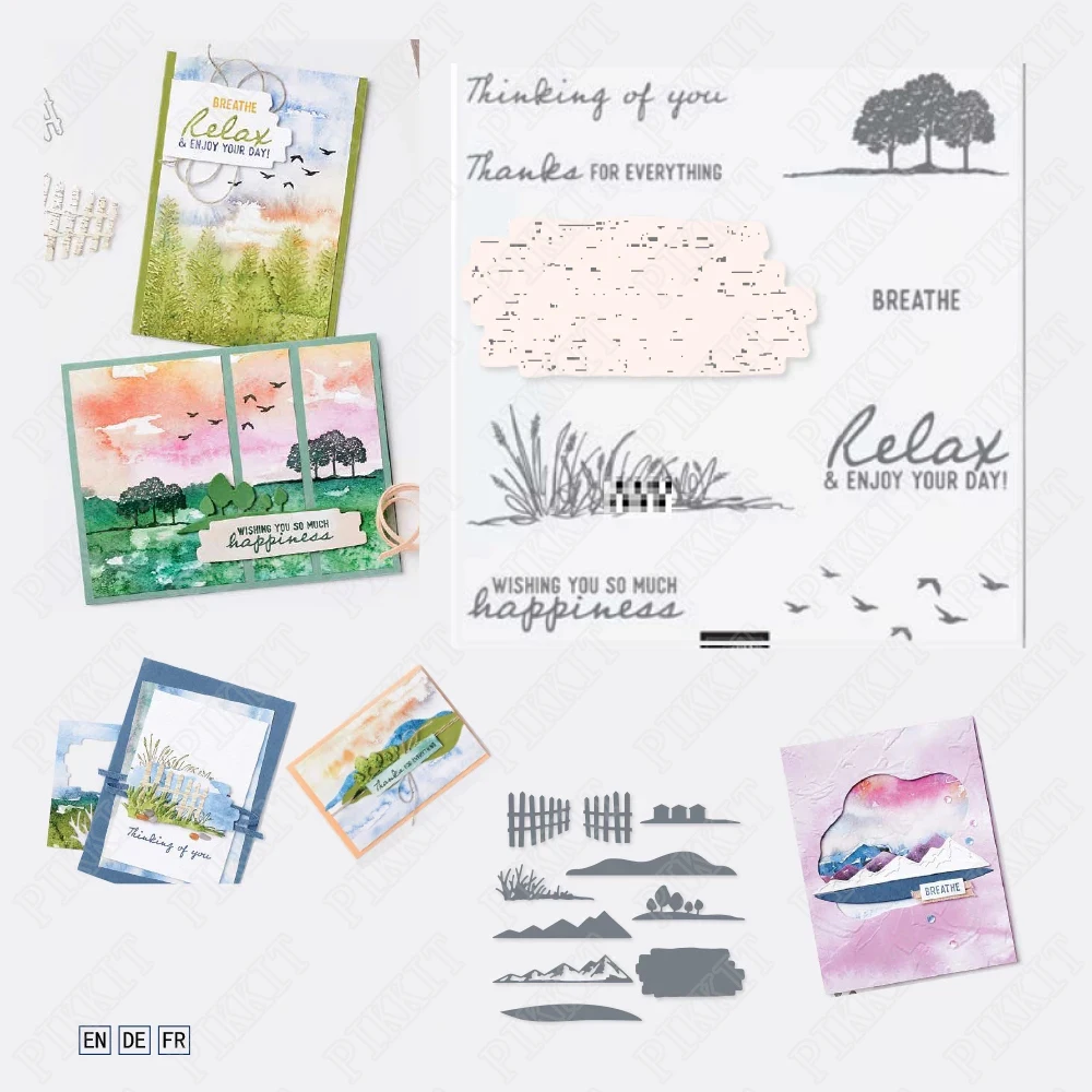 2022 New Sunset Trees And Flowers Stamps And Dies New Scrapbook Diary Decoration Embossing Template DIY Greeting Card Handmade
2022 New Sunset Trees And Flowers Stamps And Dies New Scrapbook Diary Decoration Embossing Template DIY Greeting Card Handmade