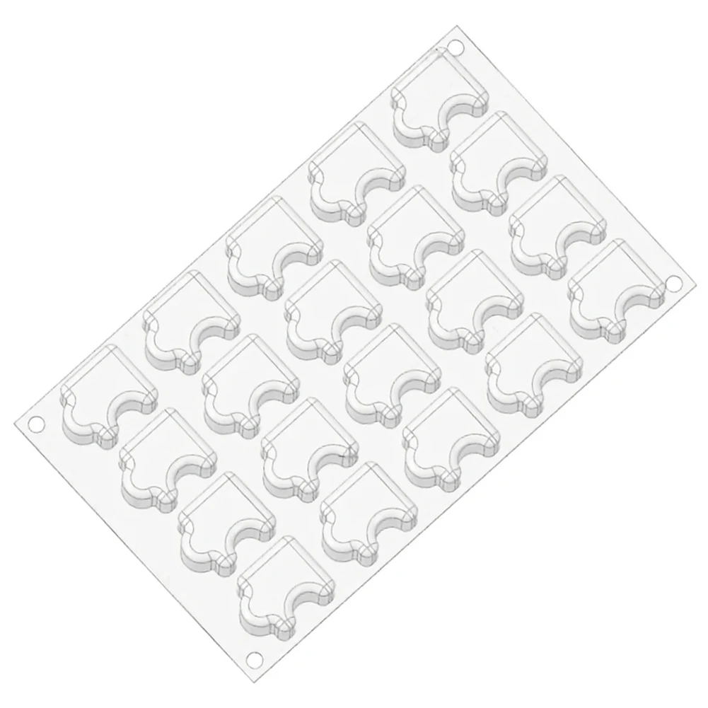 Puzzle Shape 20 Cavities Silicone Cake Decorating Mold For Baking Mould Dessert Mousse Pastry Pan Bakewar Tools
Puzzle Shape 20 Cavities Silicone Cake Decorating Mold For Baking Mould Dessert Mousse Pastry Pan Bakewar Tools