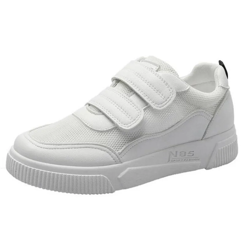 2019 Woman Leather Shoes Spring New Womans Fashion Women Shoes Casual High Platform Velcro Women Casual White Shoes Sneakers
2019 Woman Leather Shoes Spring New Womans Fashion Women Shoes Casual High Platform Velcro Women Casual White Shoes Sneakers