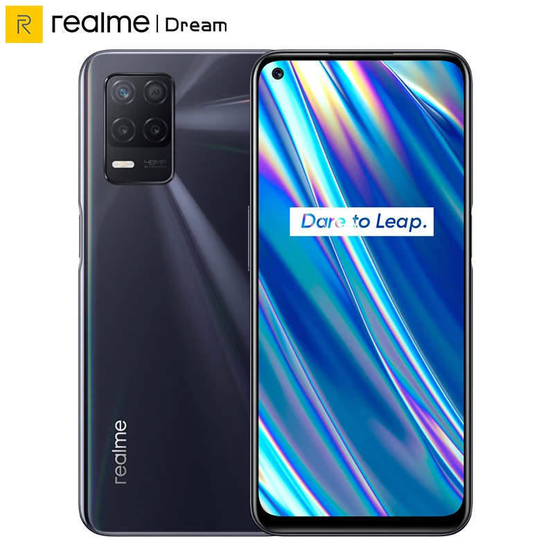 Realme Q3i 5G мобильный телефон 4 Гб Оперативная память 128 Встроенная 90 Гц 6 5 "5000 мА/ч